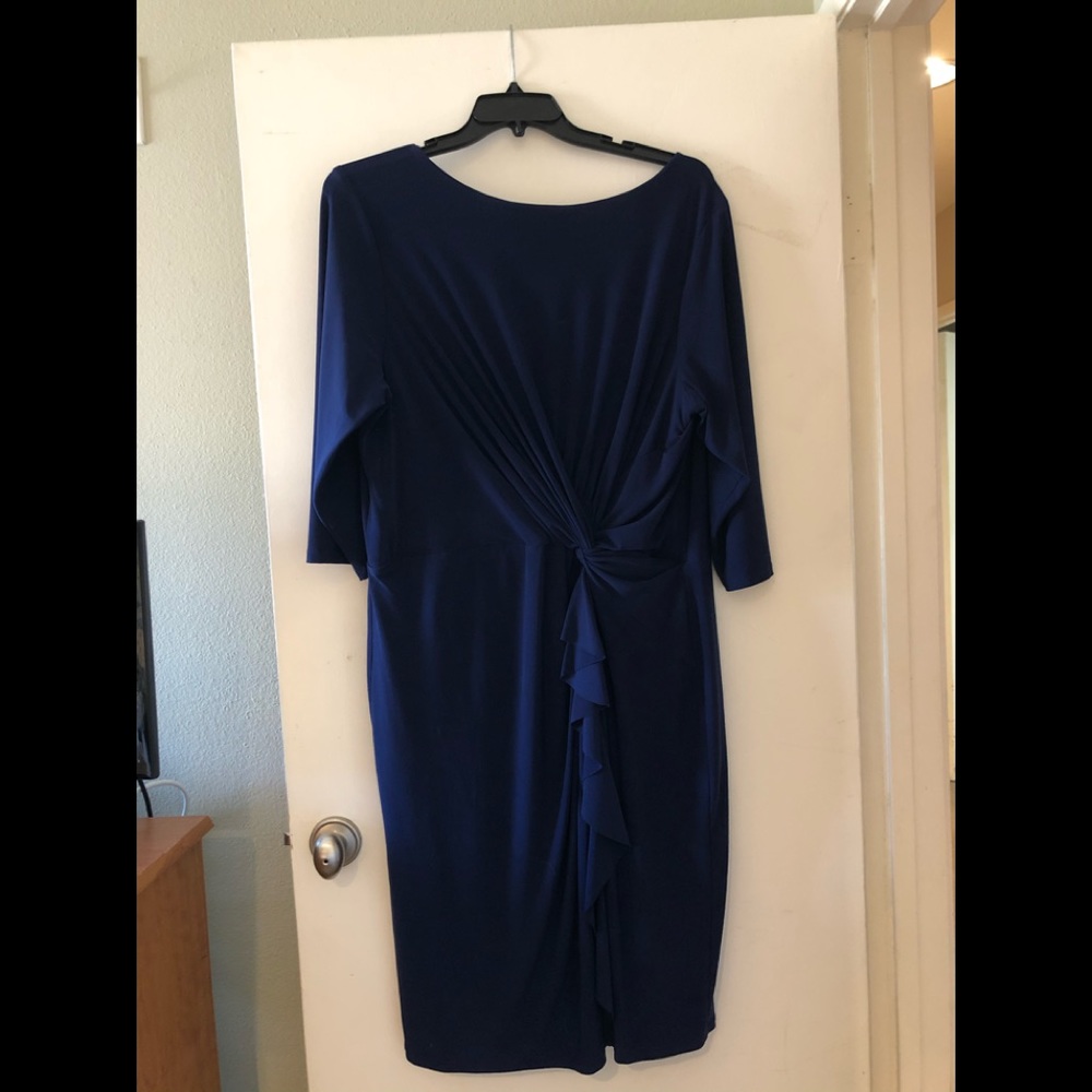 LAUREN Ralph Lauren Front Twist Jersey Dress